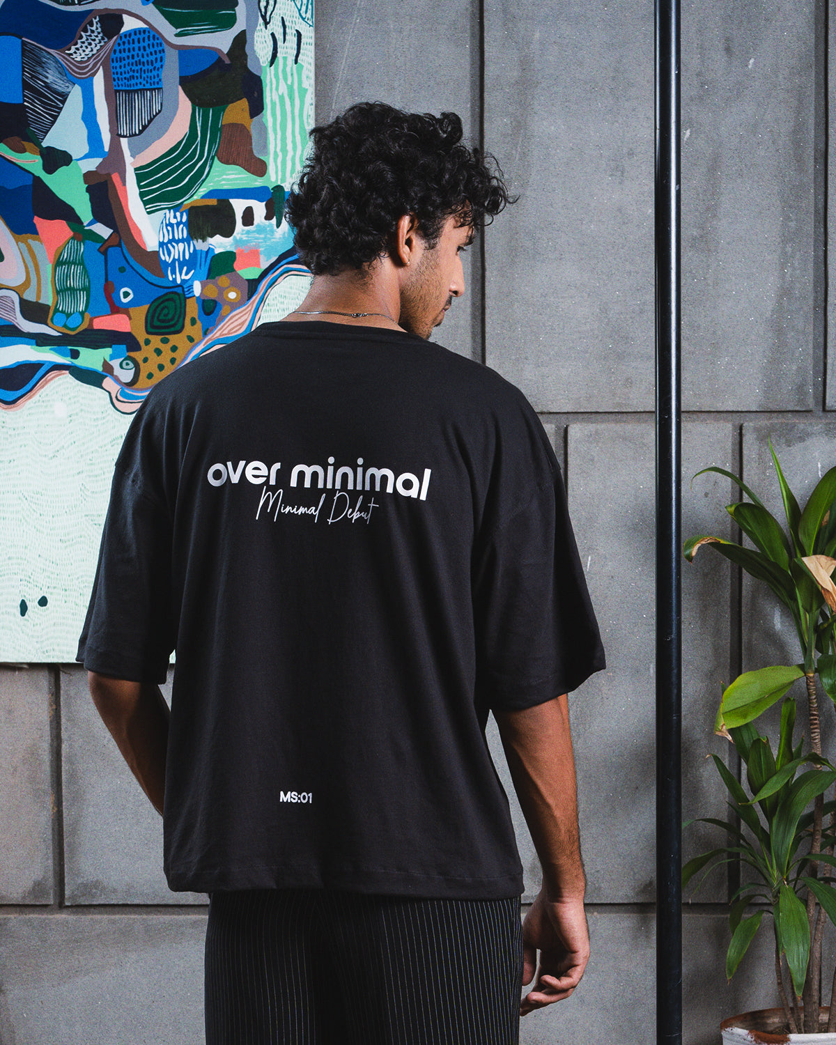 Midnight Black Boxy Fit T-Shirt (Unisex)