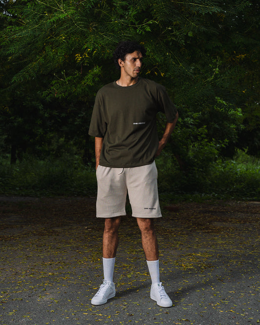 Beige Shorts