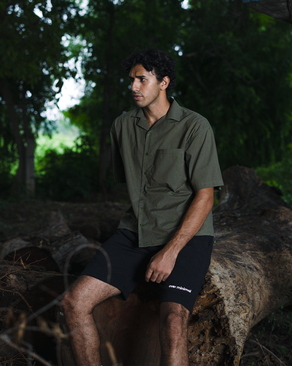 Casual Olive Green Shirt (Unisex)