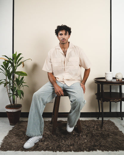 Casual Beige Shirt (Unisex)