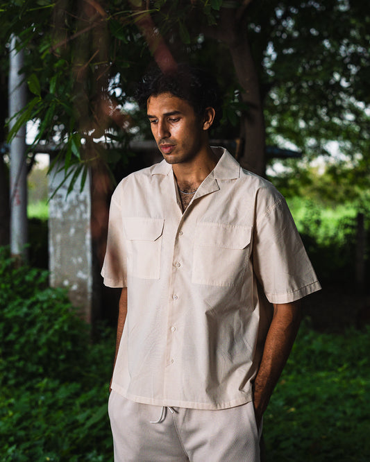 Casual Beige Shirt (Unisex)