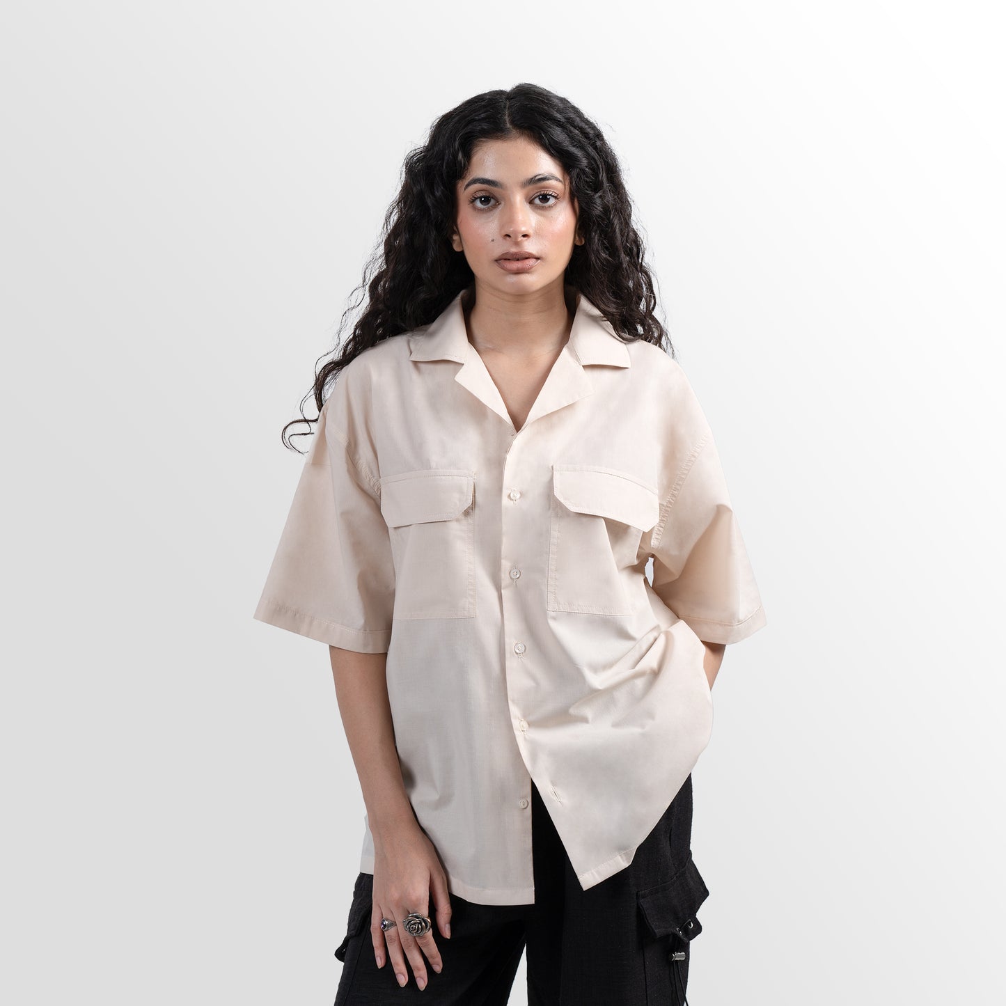 Casual Beige Shirt (Unisex)