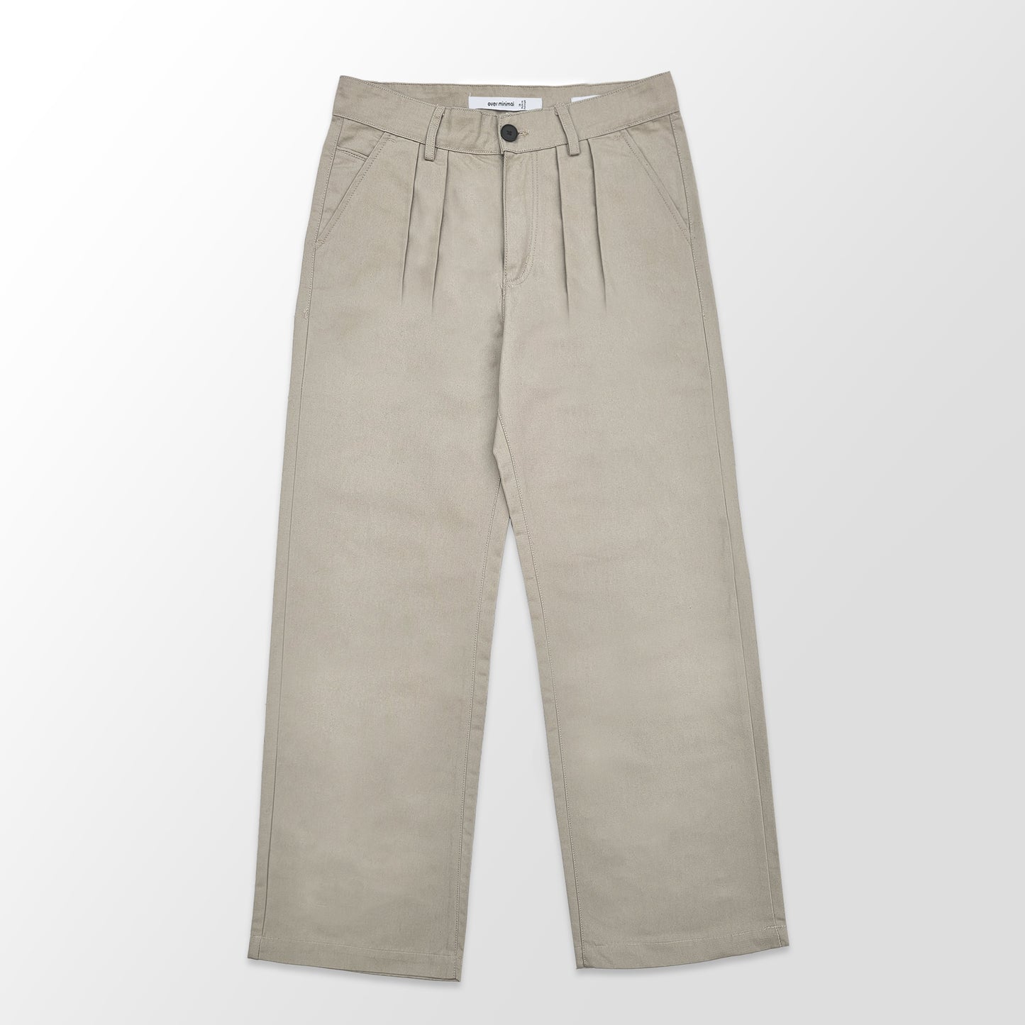 Beige Pleated Pants (Unisex)